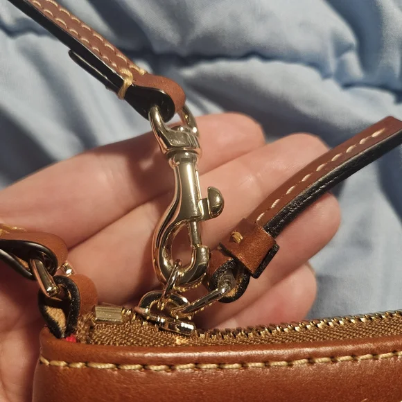 New Dooney & Bourke Black/Brown Leather Wrislet - Picture 5 of 7